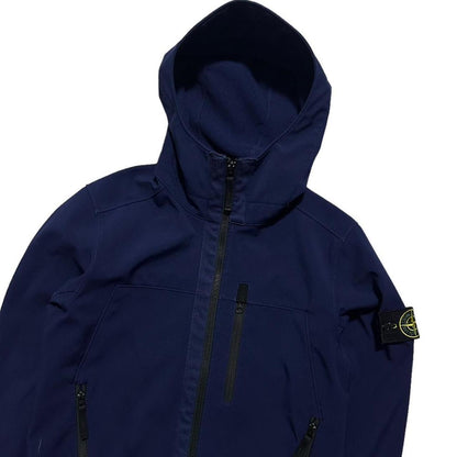 Stone Island Royal Blue Soft Shell-R Jacket - Known Source