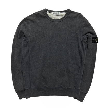 Stone Island Dark Grey Pullover Crewneck - Known Source