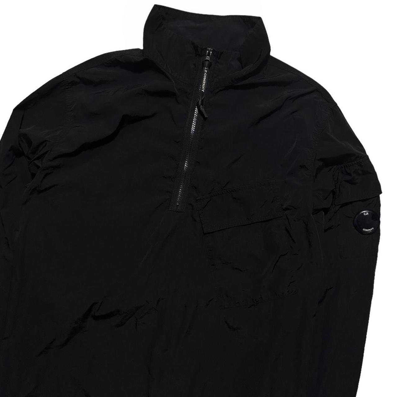 CP Company Black Nylon Pullover Jacket - Known Source