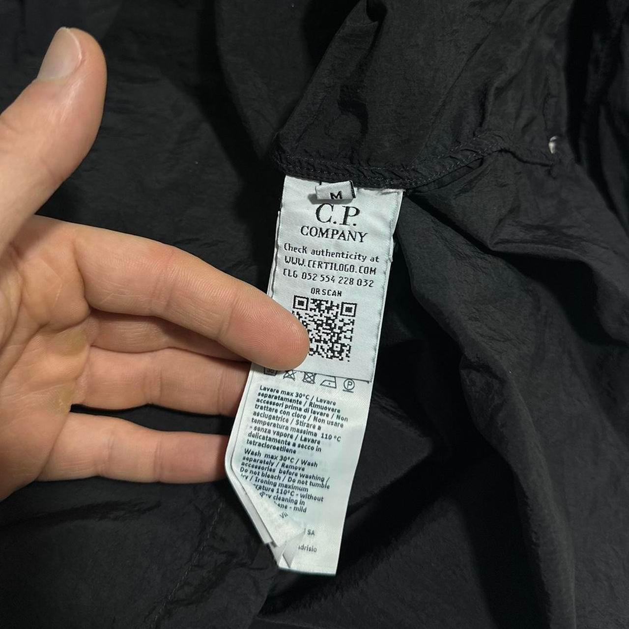 CP Company Black Nylon Double Pocket Jacket - Known Source