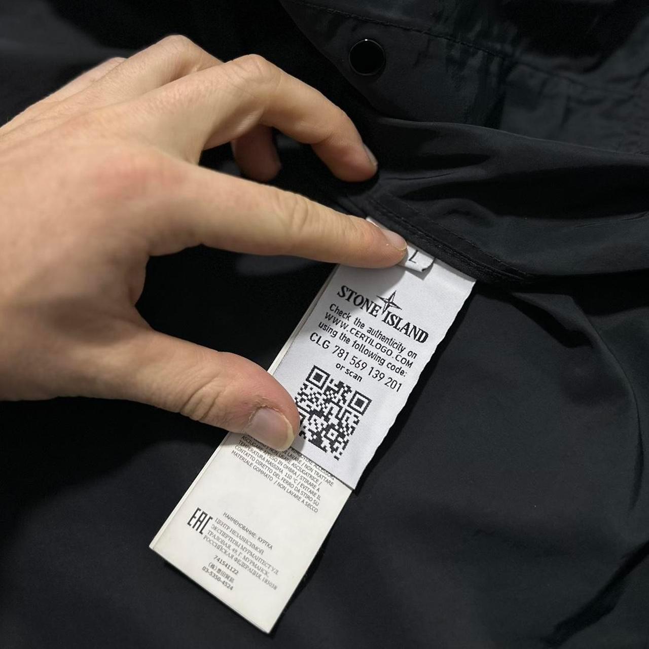 Stone Island Micro Reps Black Jacket - Known Source