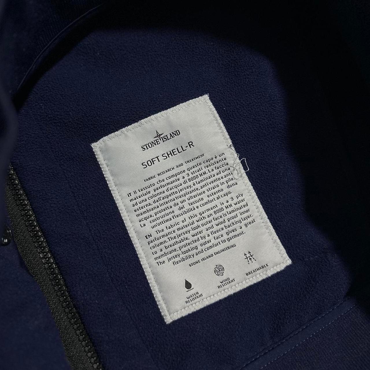 Stone Island Royal Blue Soft Shell-R Jacket - Known Source