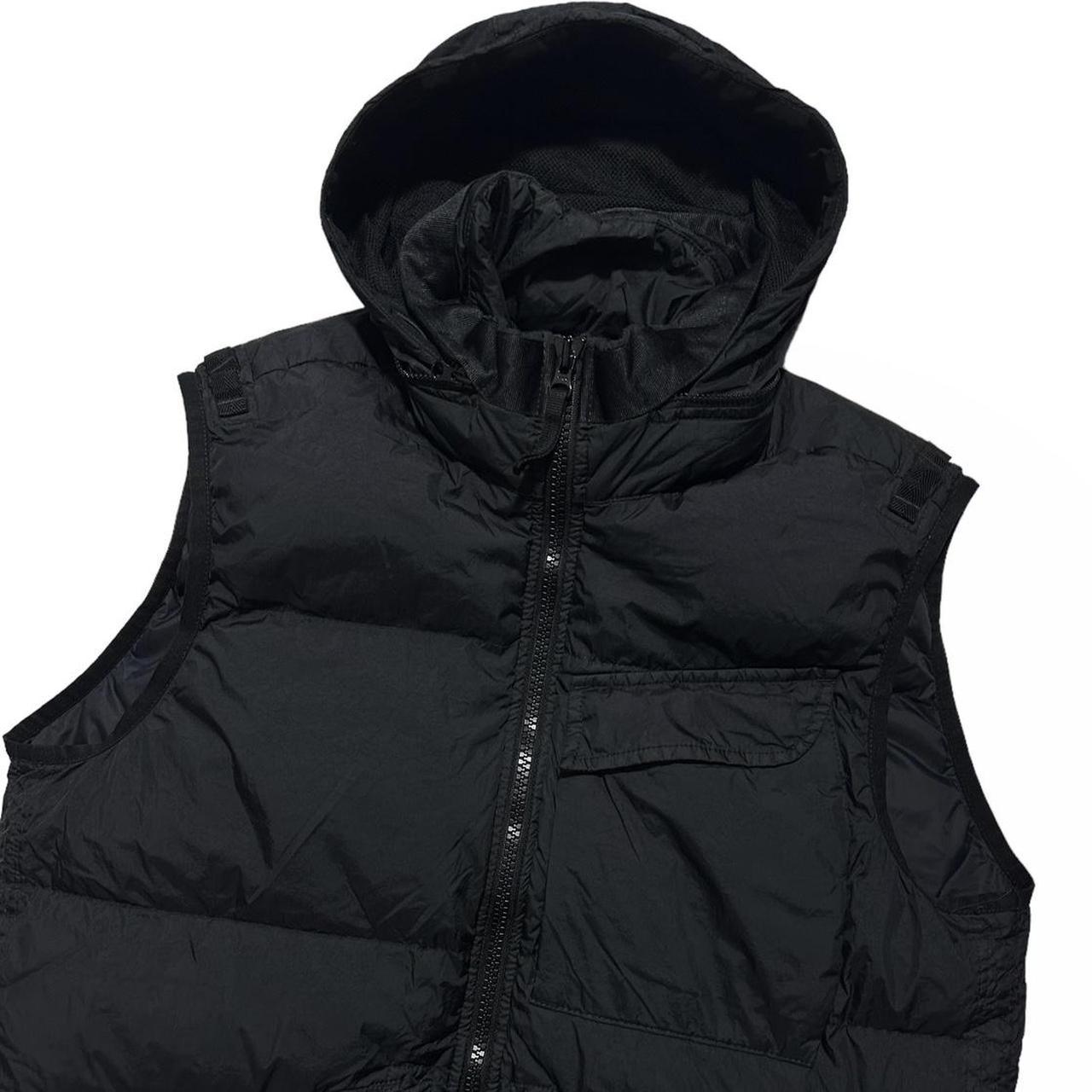 Stone Island Garment Dyed Down Crinkle Reps Body Warmer - Known Source