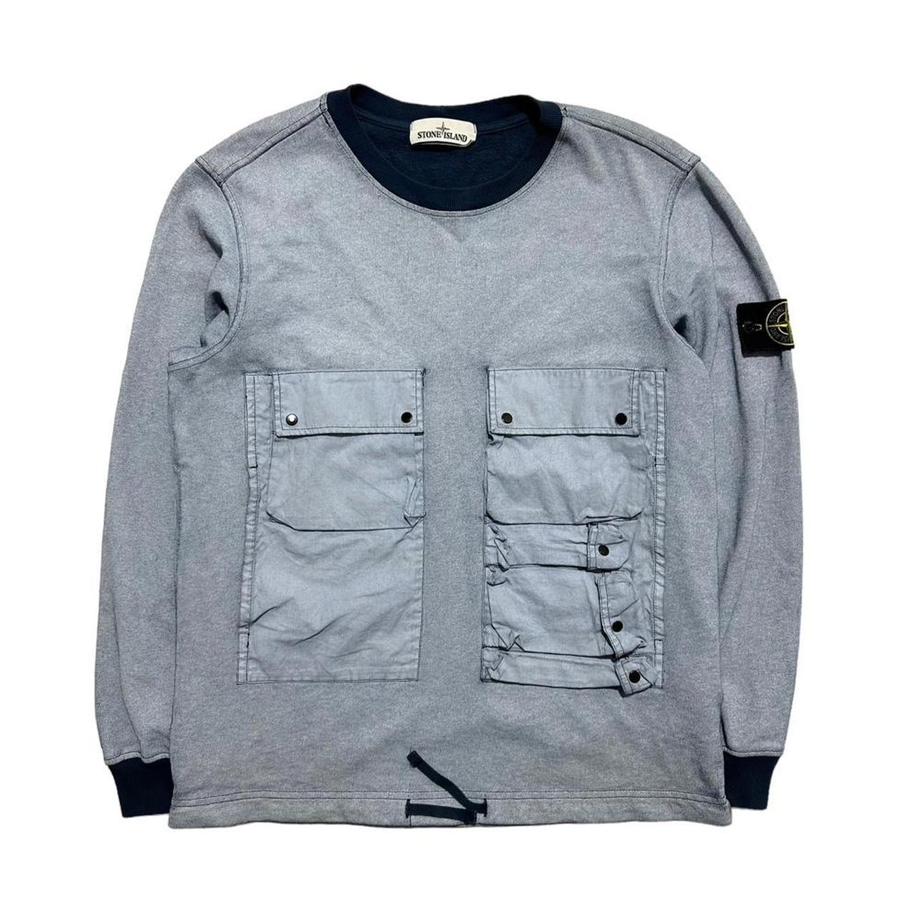 Stone Island Tela Placcata Pullover Crewneck - Known Source