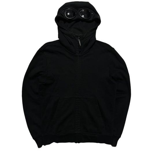 CP Company Black Full Zip Hoodie - Known Source