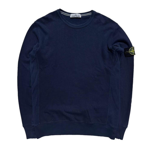 Stone Island Dark Blue Pullover Crewneck - Known Source