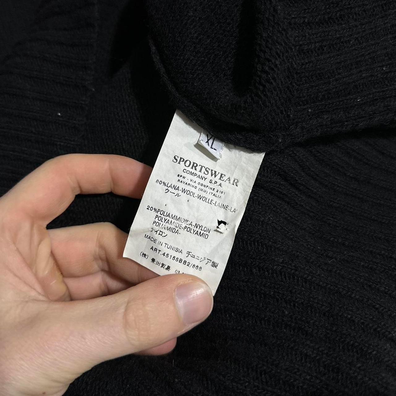 Stone Island Black Knit Zip Up - Known Source