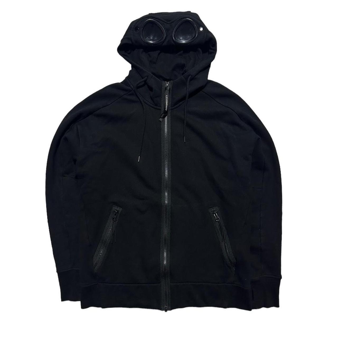 CP Company Black Goggle Hoodie - Known Source