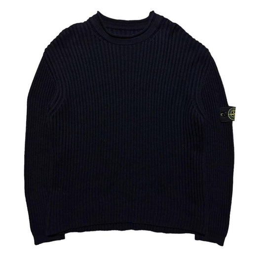 Stone Island Pullover Ribbed Jumper - Known Source