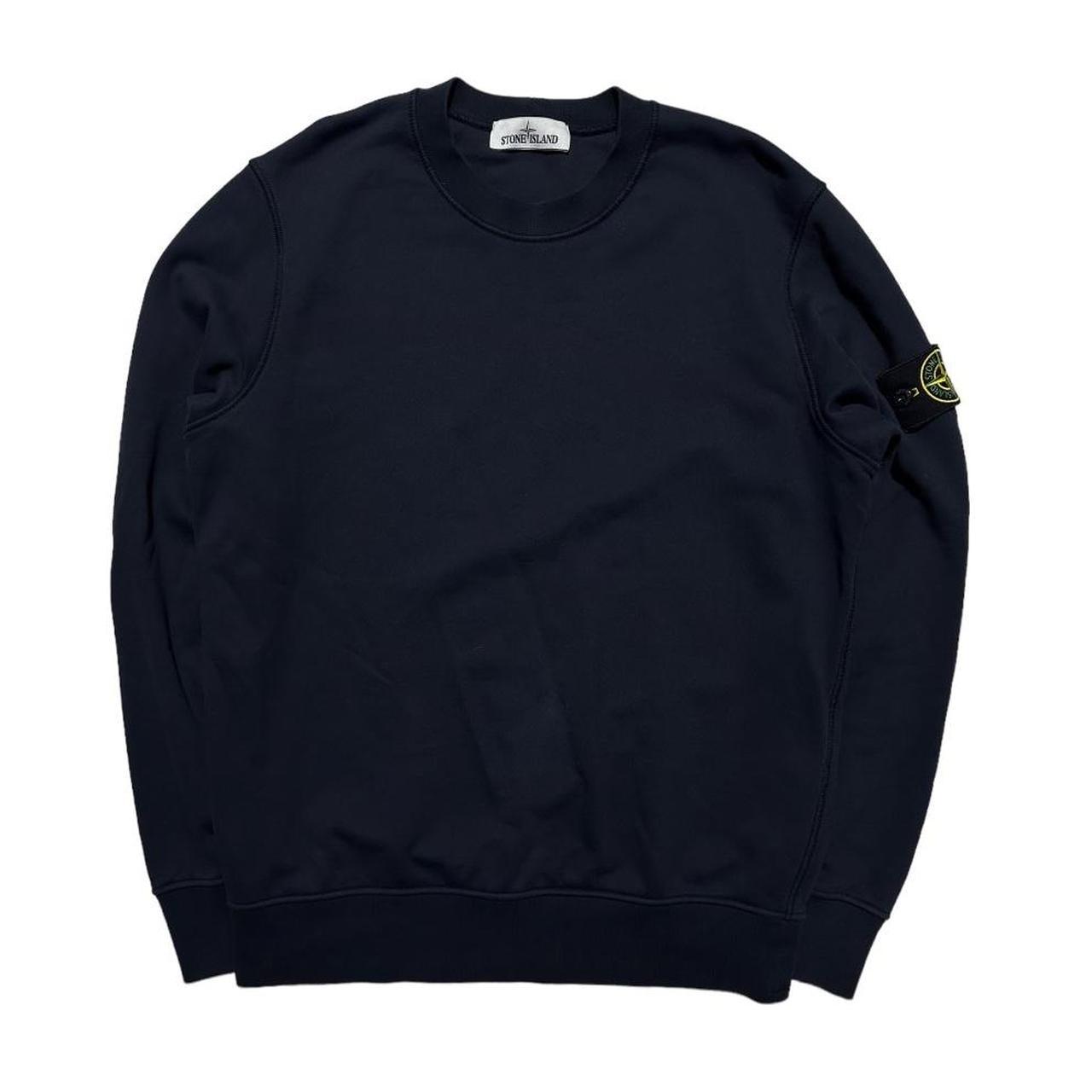 Stone Island Dark Blue Pullover Crewneck - Known Source