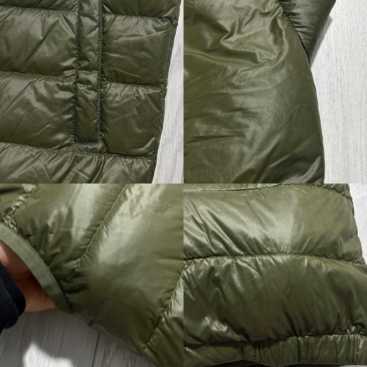 Prada Front Logo Green Down Gilet - Known Source