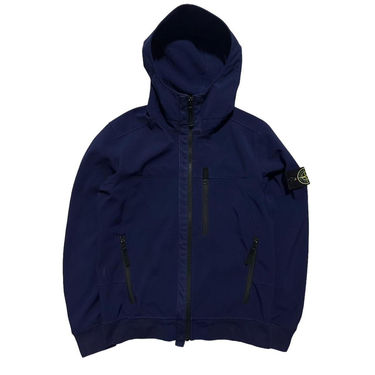 Stone Island Royal Blue Soft Shell-R Jacket - Known Source