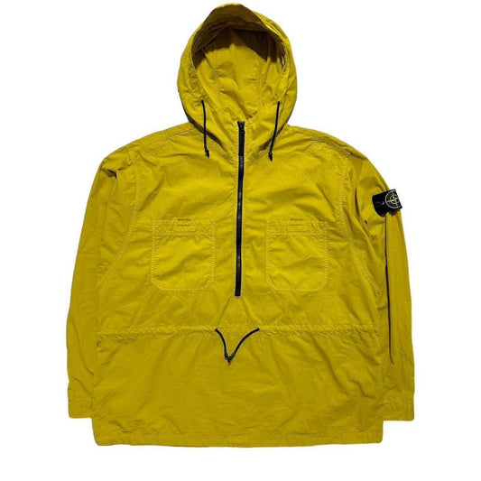 Stone Island Yellow Half Zip Smock Jacket - Known Source