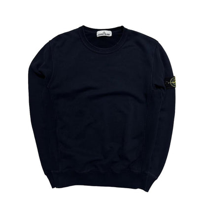 Stone Island Dark Blue Pullover Crewneck - Known Source