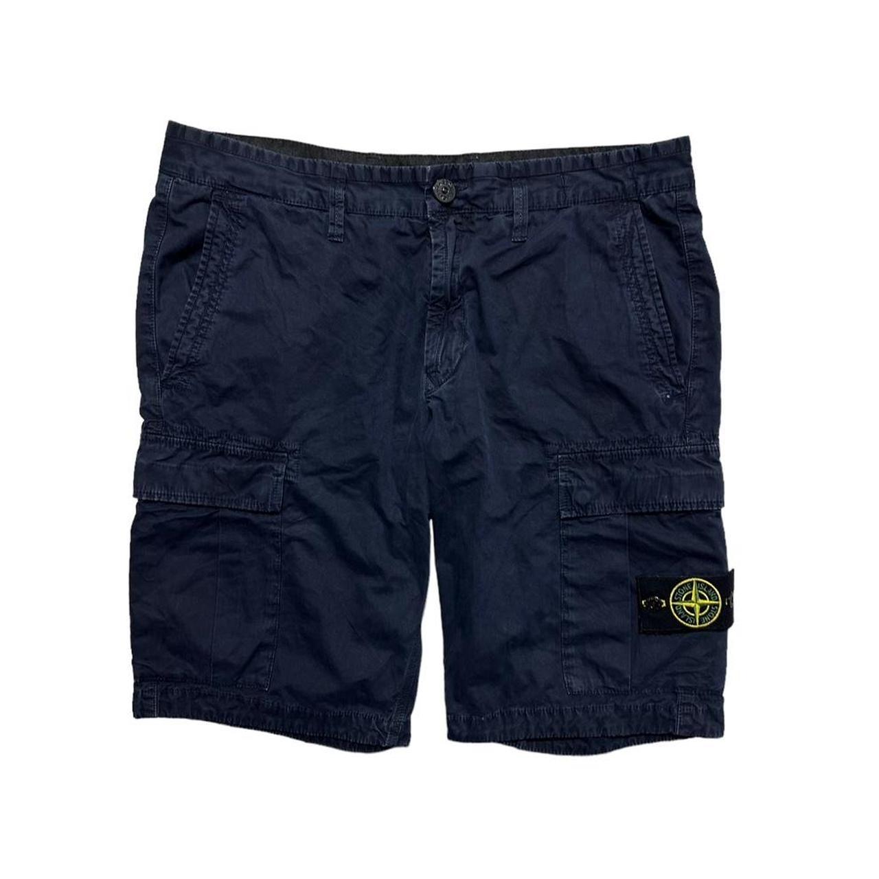 Stone Island Canvas Cargo Shorts - Known Source