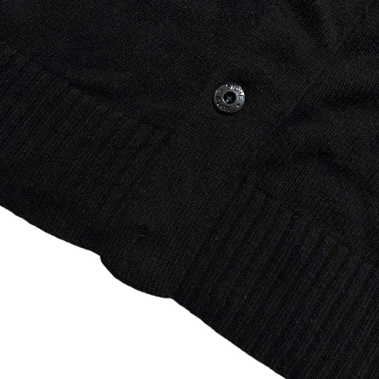 Stone Island Black Knit Zip Up - Known Source