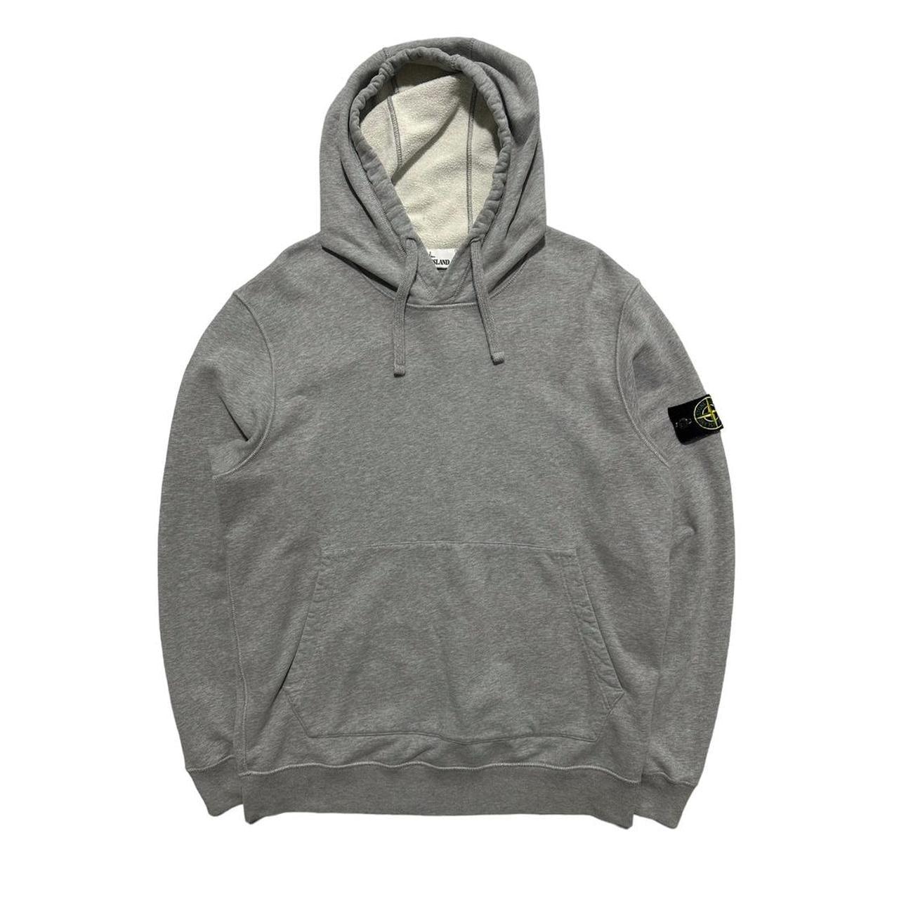 Stone Island Grey Pullover Hoodie - Known Source