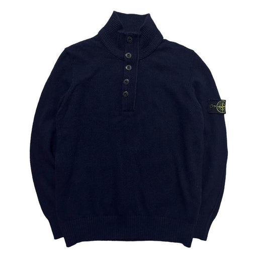 Stone Island Wool Quarter Zip Pullover - Known Source