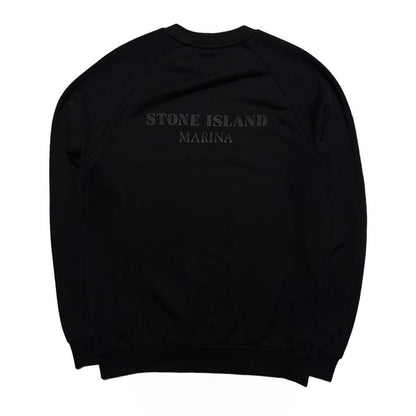 Stone Island Marina Backprint Pullover Crewneck - Known Source