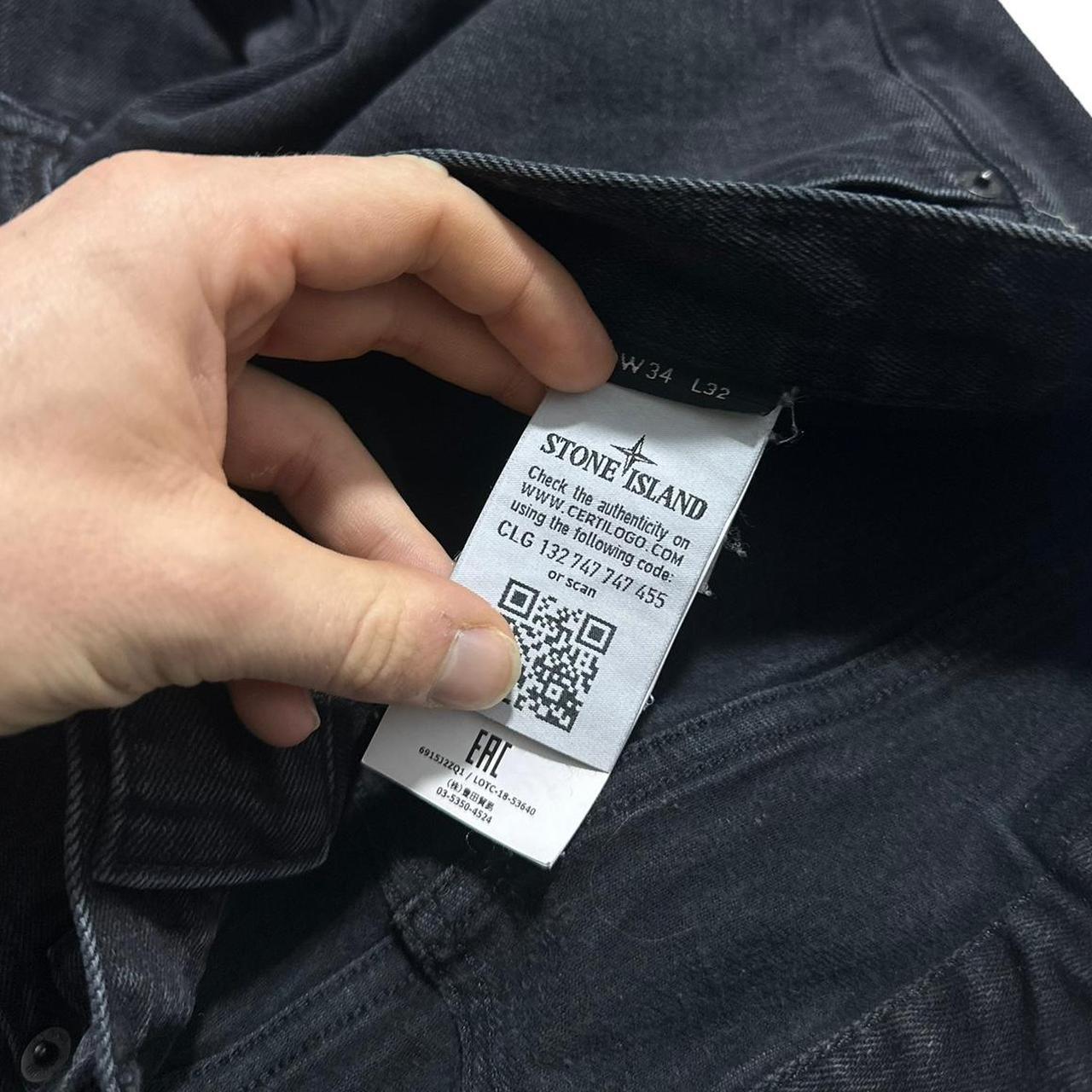 Stone Island Black Jeans - Known Source