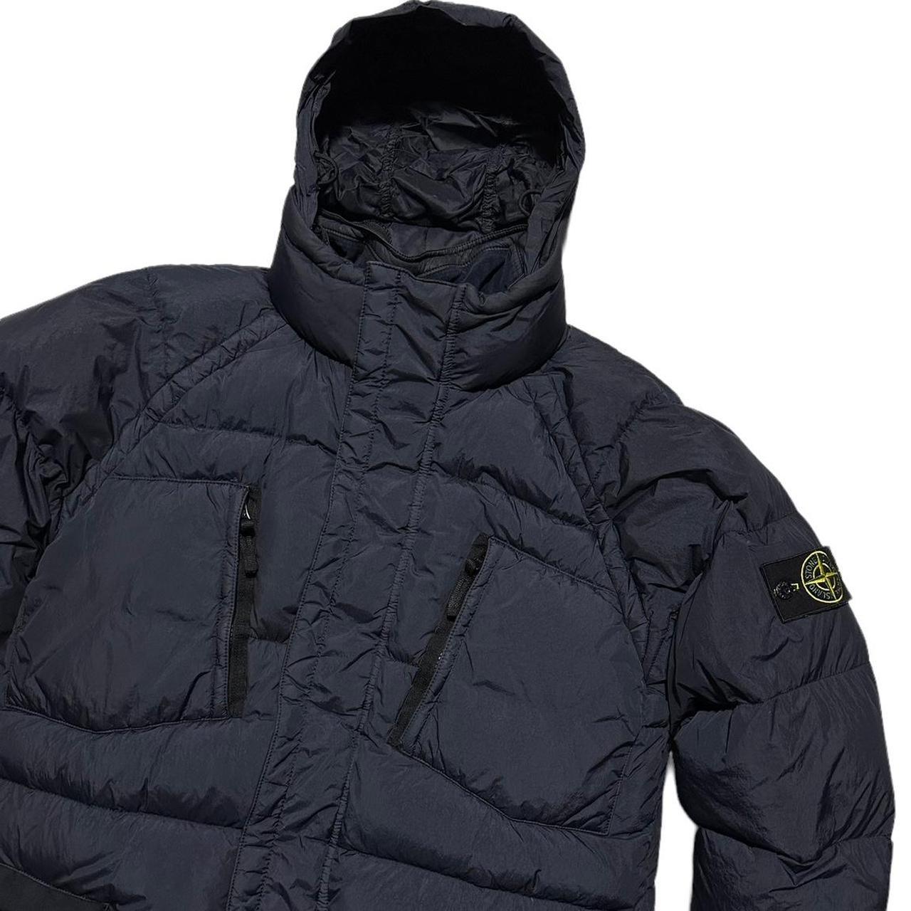 Stone Island Garment Dyed Down Crinkle Reps Jacket - Known Source