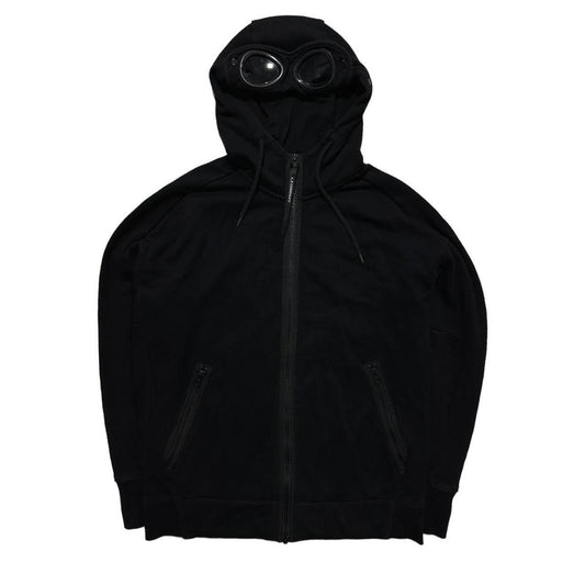 CP Company Black Goggle Hoodie - Known Source