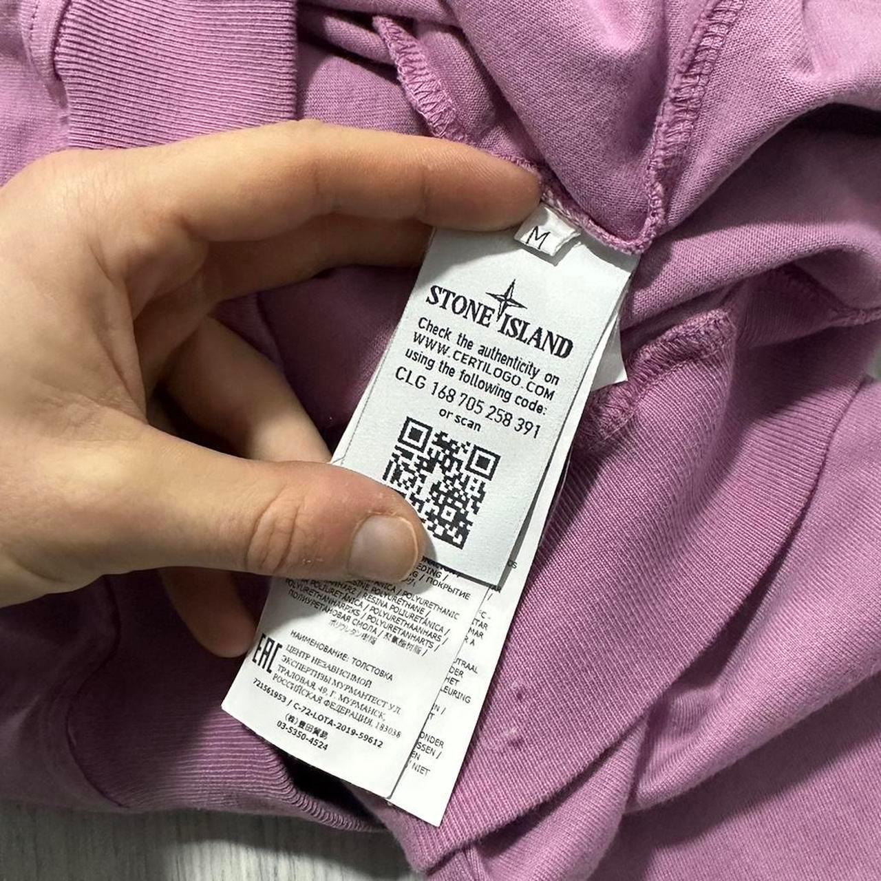 Stone Island Pink Pullover Crewneck - Known Source