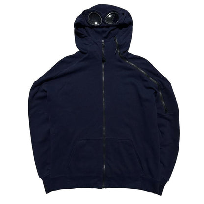 CP Company Navy Goggle Hoodie - Known Source