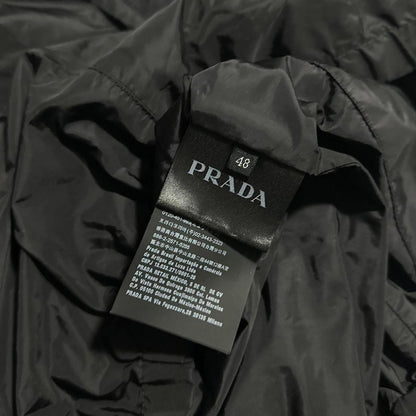 Prada Black Nylon Full Zip Jacket - Known Source