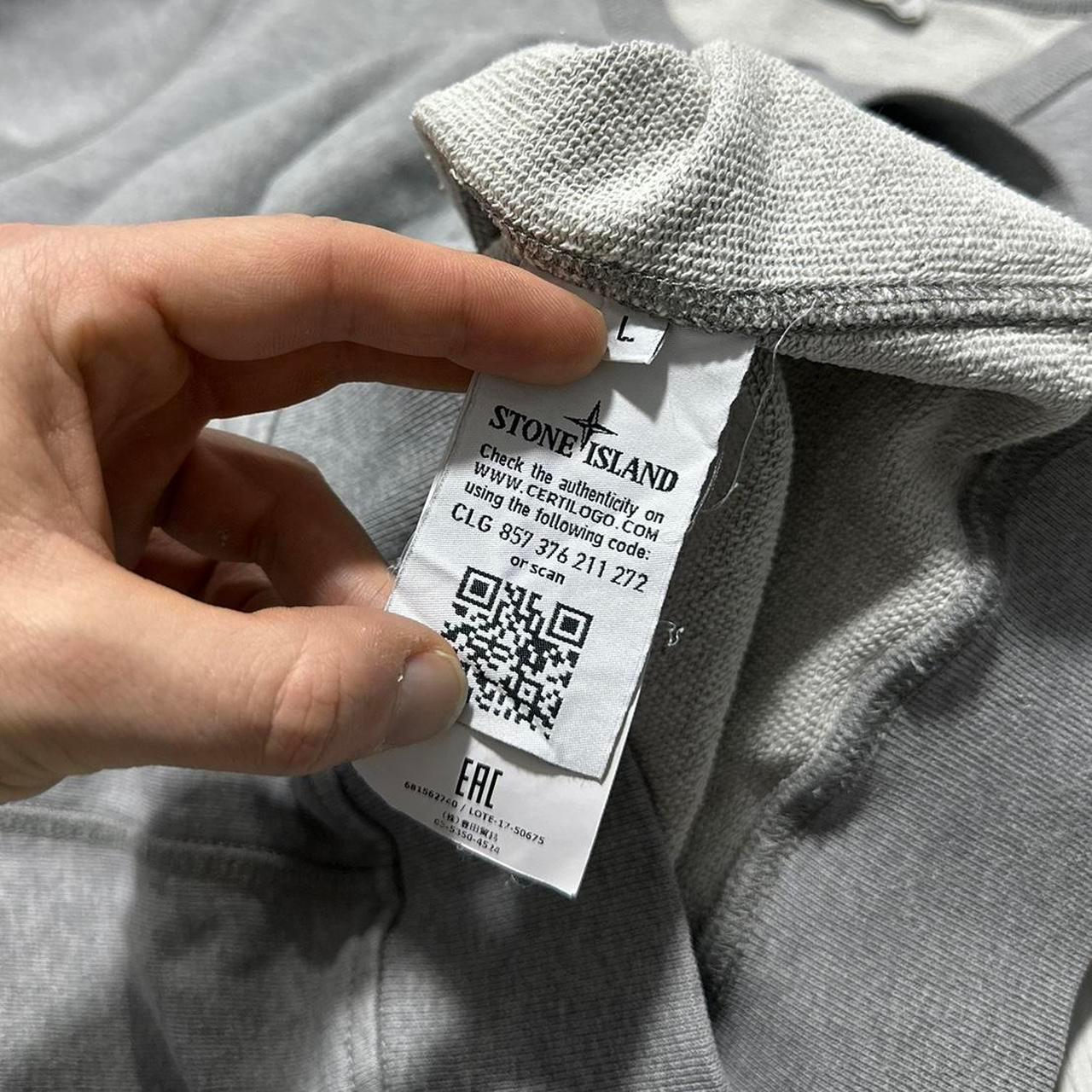 Stone Island Grey Pullover Crewneck - Known Source