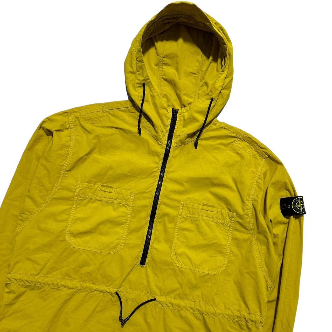 Stone Island Yellow Half Zip Smock Jacket - Known Source