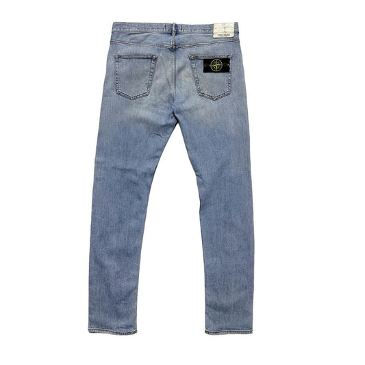 Stone Island Light Wash Denim Jeans - Known Source