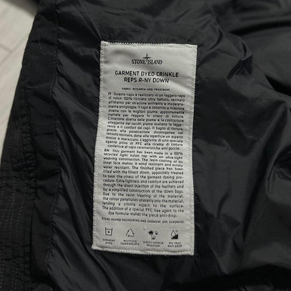 Stone Island Garment Dyed Down Crinkle Reps Body Warmer - Known Source