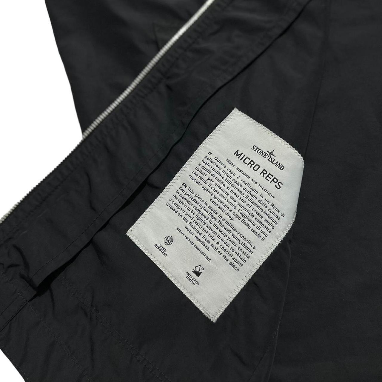 Stone Island Micro Reps Black Jacket - Known Source