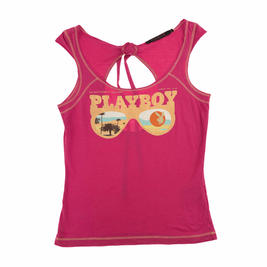 PLAYBOY SUNGLASSES TANK TOP VEST WOMENS SIZE 8 - Known Source