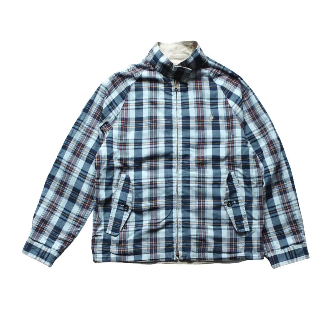 POLO RALPH LAUREN CHECK PATTERN JACKET (M) - Known Source