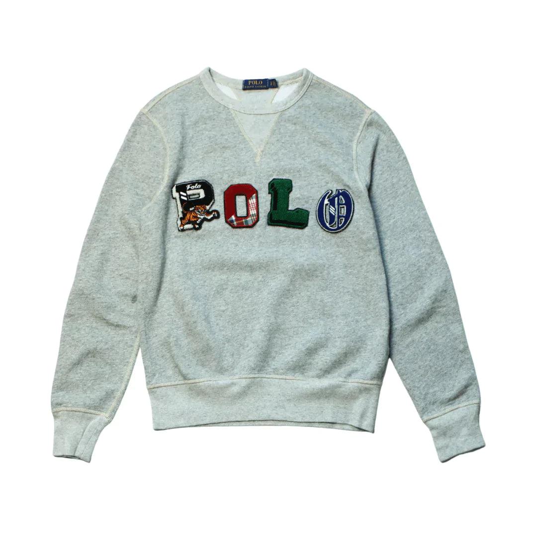 POLO RALPH LAUREN CHENILLE PATCH SWEAT (S) - Known Source