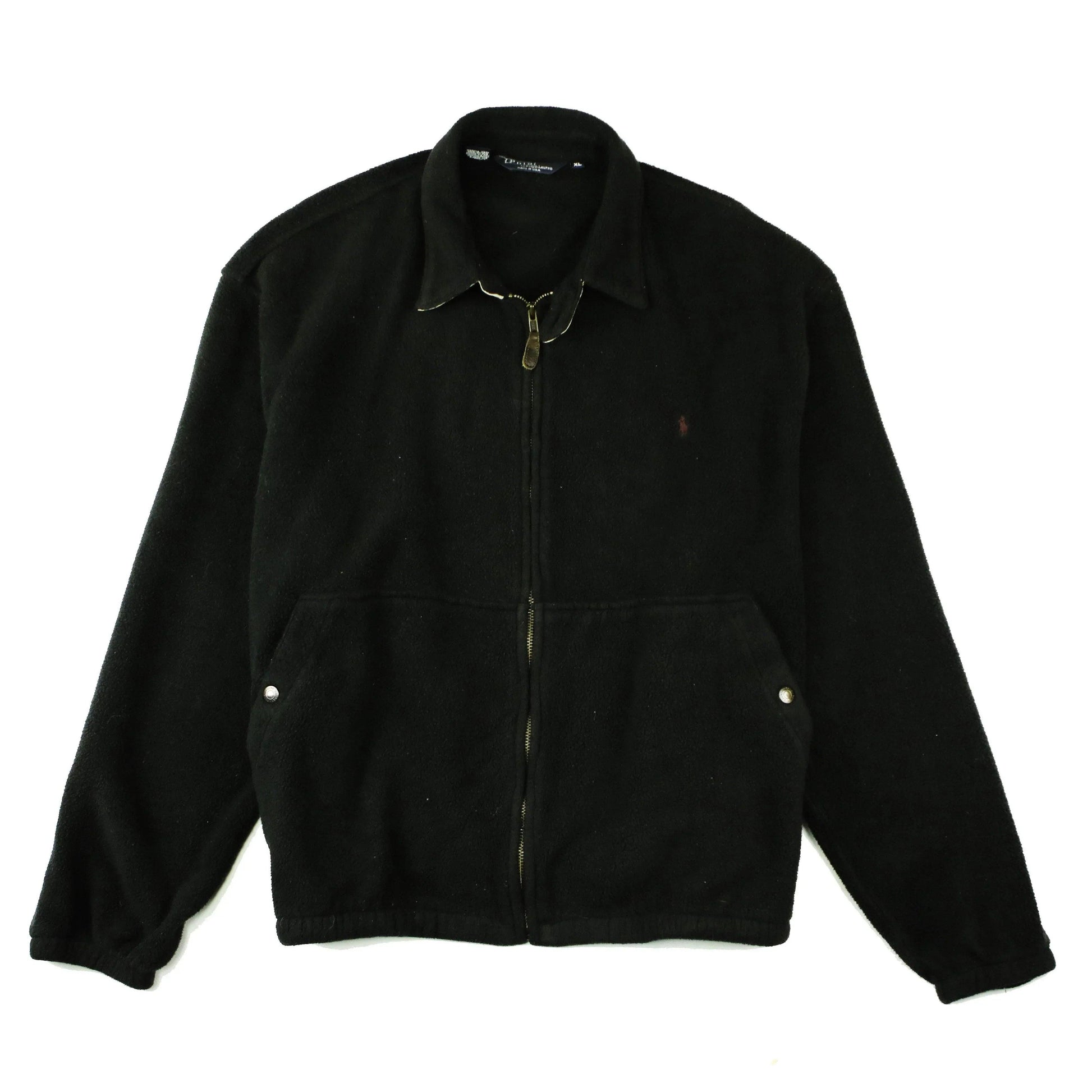 POLO RALPH LAUREN FLEECE HARRINGTON JACKET (L) (L) - Known Source