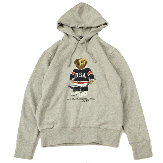 POLO RALPH LAUREN HOCKEY BEAR POPOVER HOODY (S) (S) - Known Source