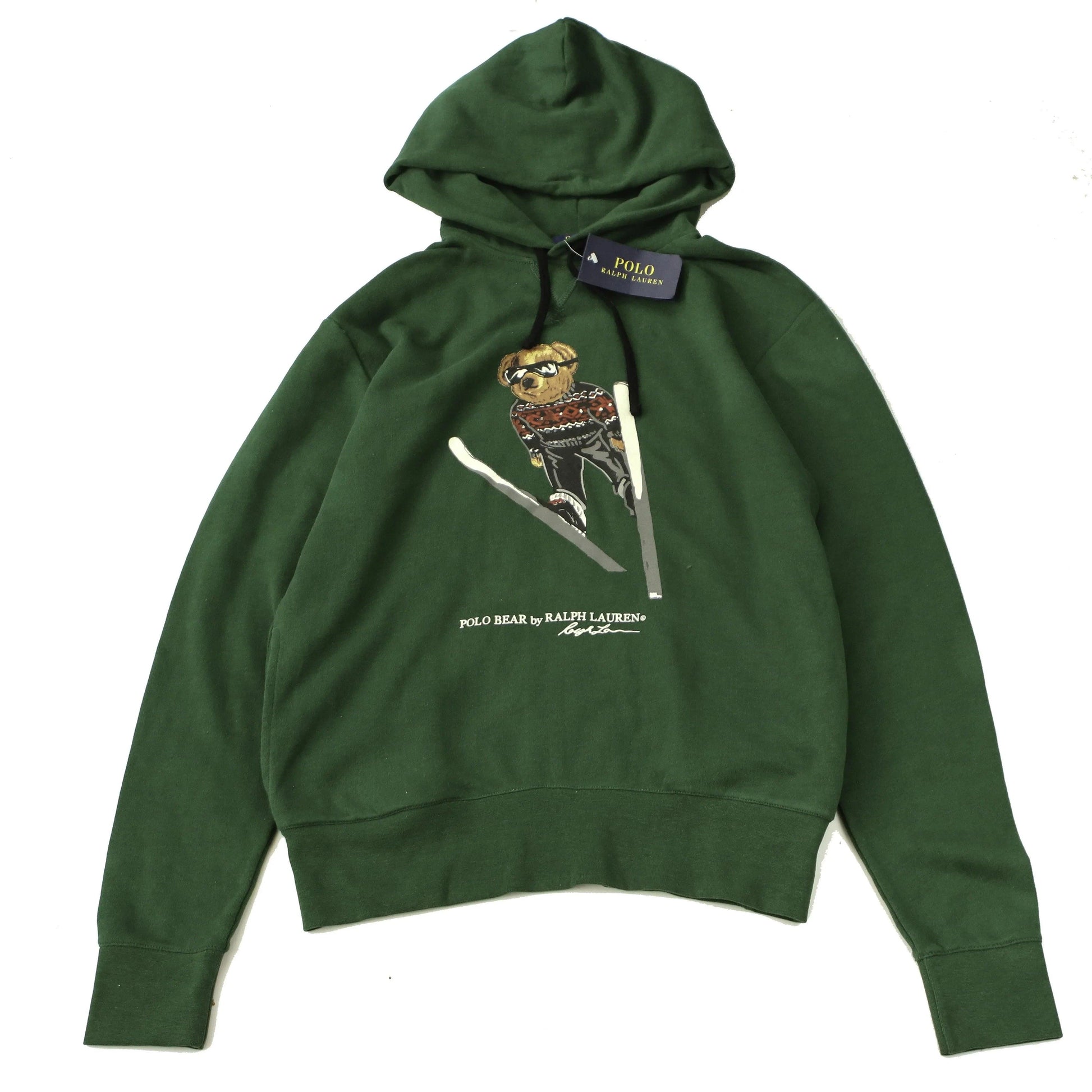 POLO RLAPH LAUREN SKI BEAR HOODY (M) (M) - Known Source