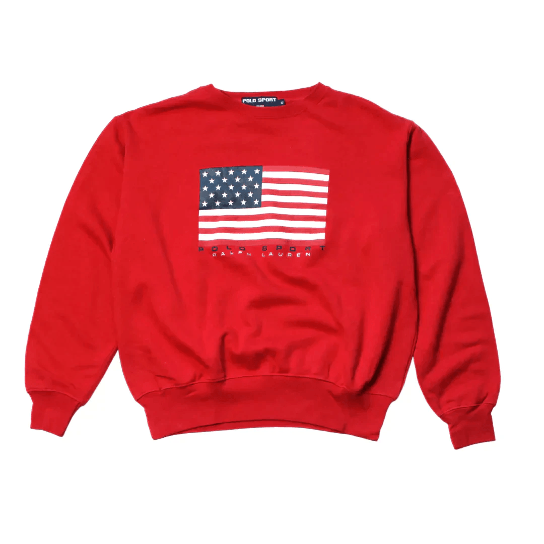 POLO SPORT FLAG SWEATER (S) - Known Source