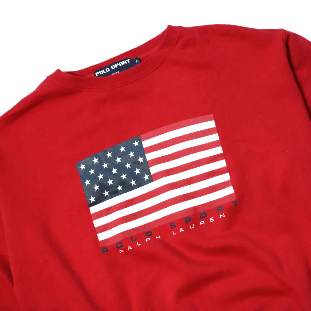 POLO SPORT FLAG SWEATER (S) - Known Source