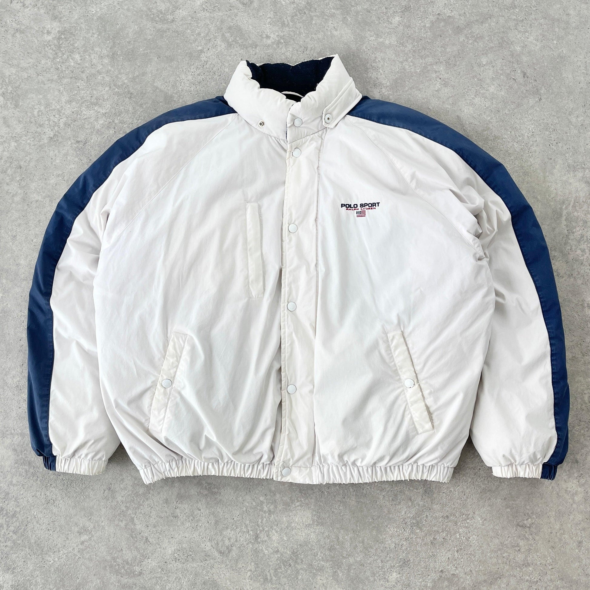 Polo Sport Ralph Lauren 1990s down fill heavyweight puffer jacket (XL) - Known Source
