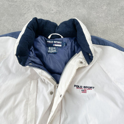 Polo Sport Ralph Lauren 1990s down fill heavyweight puffer jacket (XL) - Known Source