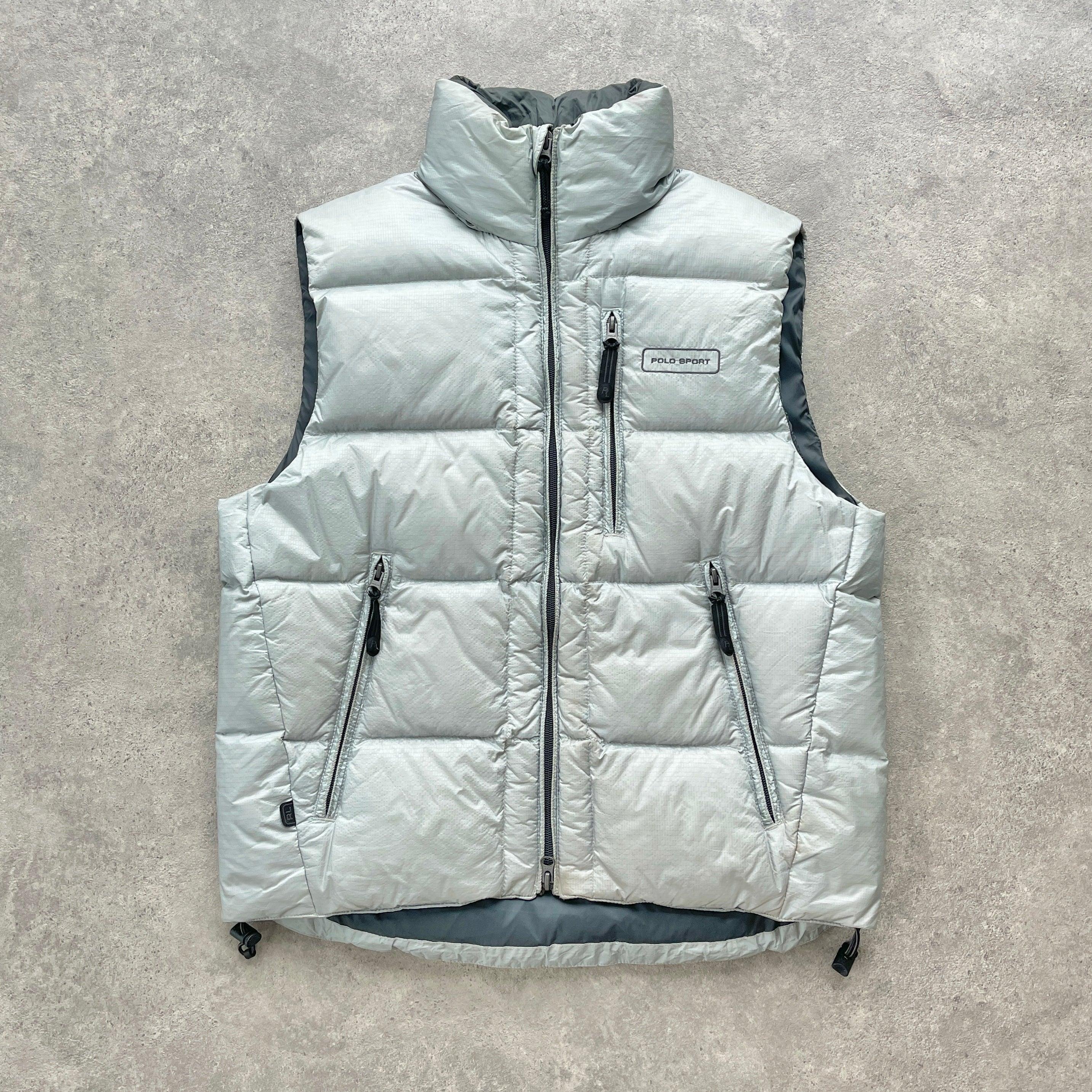 Polo Sport Ralph Lauren 1990s heavyweight down fill puffer gilet S Known Source