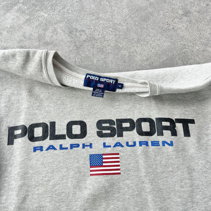 Polo Sport Ralph Lauren 1990s heavyweight spellout sweatshirt (L) - Known Source