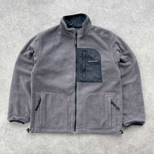 Polo Sport Ralph Lauren 1990s reversible polartec fleece jacket (S) - Known Source