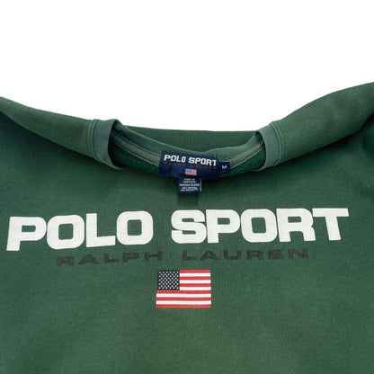 Polo Sport RL RARE 90s heavyweight spellout sweatshirt (L) - Known Source