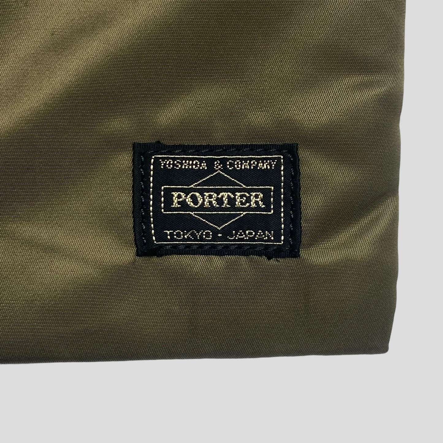 Porter x Nexus VII Packable Nylon Bag - Khaki - Known Source