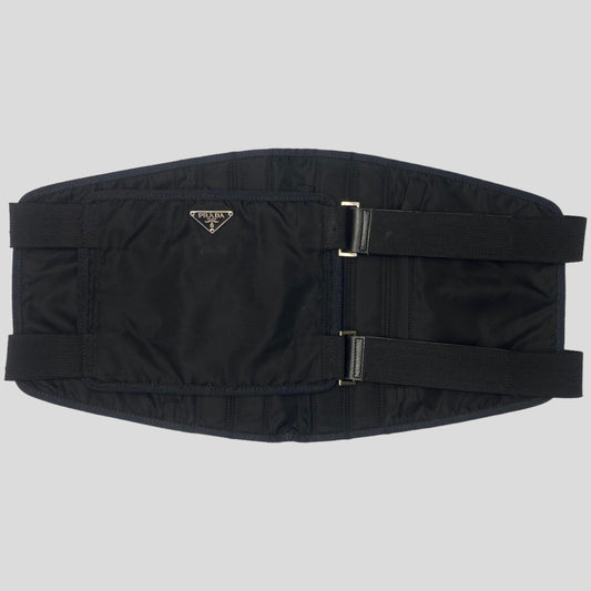 Prada 1999 Nylon Tactical Belt Bag - XL - Known Source